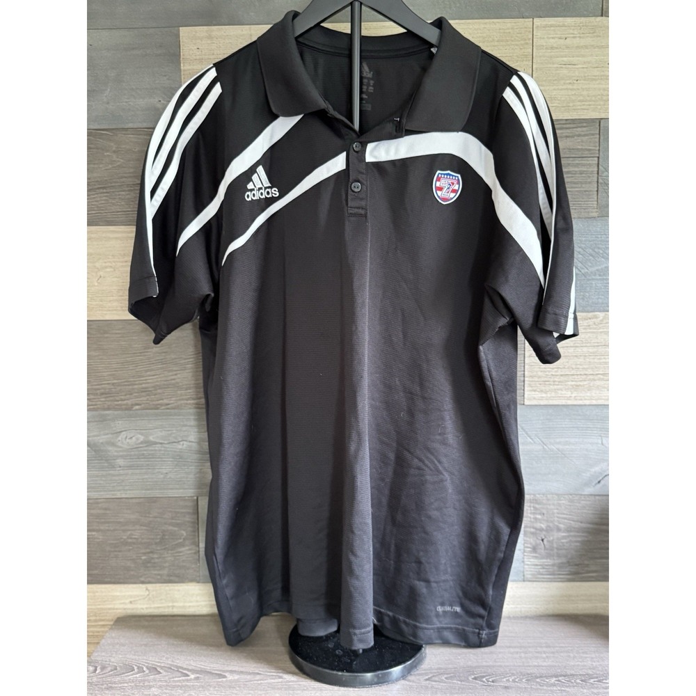 Adidas Climalite USA Sevens Rugby Button Up Polo Size XL